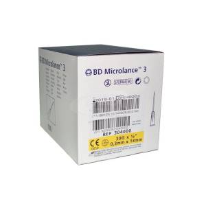 Igły do mezoterapii igłowej BD 30G 0,30 x 13mm 100 SZTUK