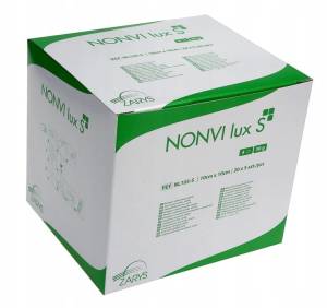 KOMPRESY WŁÓKNINOWE JAŁOWE 10 x 10 (20 x 5szt) zielone