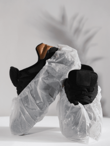 Ochraniacze na buty białe 100 sztuk - Mercator