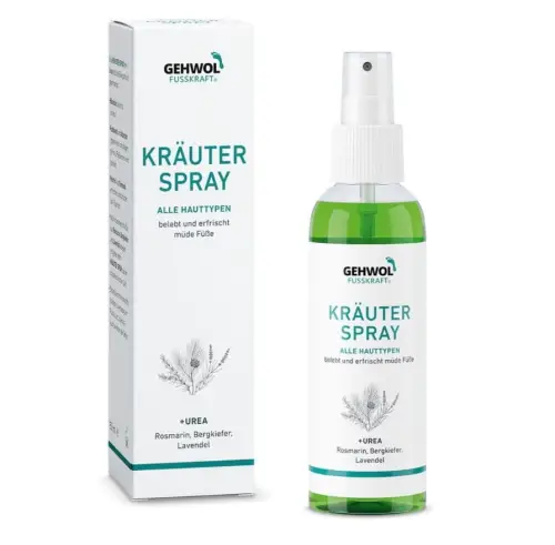 KRÄUTERLOTION lotion ziołowy do stóp spray 150 ml - Gehwol