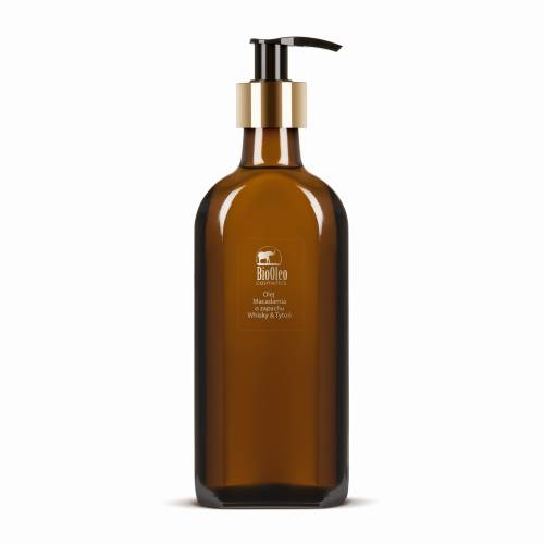 Olej Macadamia o zapachu Whisky & Tytoń 250ml