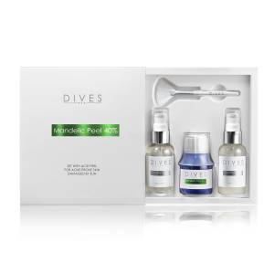  DIVES med. - Mandelic Peel Zestaw peelingujący migdałowy 40% 50ml
