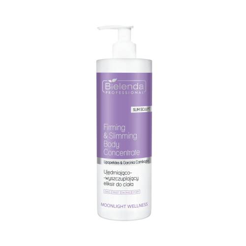 MOONLIGHT WELLNESS ujędrniająco-wyszczuplający eliksir do ciała 450ml  - Bielenda