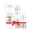 Zestaw Bielenda - krem + serum + maseczka ze złotem koloidalnym