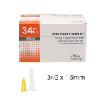 Igły do mezoterapii igłowej 34G x 1,5mm 10 sztuk