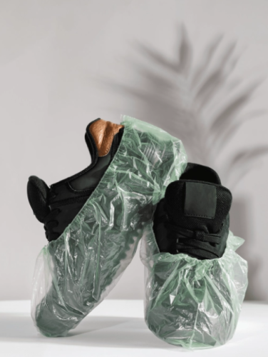 Ochraniacze na buty zielone 100 szt. 