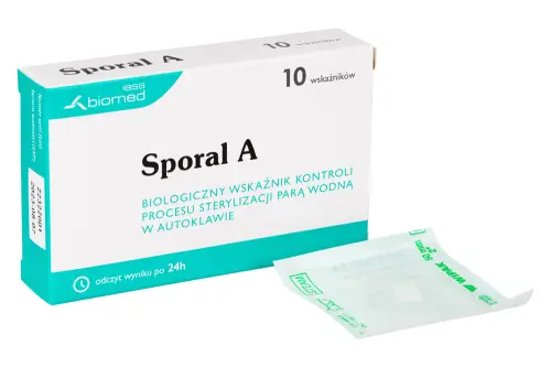 SPORAL A - Wskaźnik biologiczny procesu sterylizacji - 1 sztuka