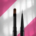PĘDZELEK DWUSTRONYY LINER 10mm / DO ŻELU 11mm STALEKS