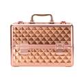 Kuferek kosmetyczny na lakiery ROSE GOLD