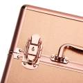 Kuferek kosmetyczny na lakiery ROSE GOLD