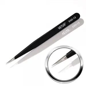 PĘSETA DO PRZEDŁUŻANIA RZĘS VETUS ESD-12