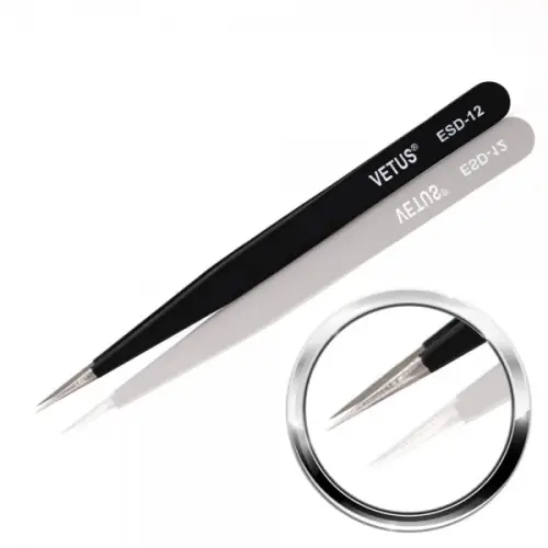 PĘSETA DO PRZEDŁUŻANIA RZĘS VETUS ESD-12