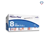 Strzykawka insulinowa 0,5 ml EMBECTA 0.30 mm (30G) x 8 mm U-100 - 100 szt 