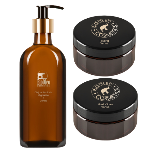 Zestaw BioOleo - Venus - olej + peeling + masło  