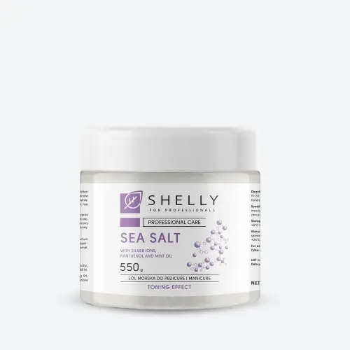 SHELLY Odświeżająca sól do kąpieli 550g