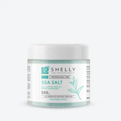 SHELLY Łagodząca sól do kąpieli 550g