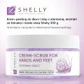 SHELLY Zmiękczający krem-peeling do dłoni i stóp 350g
