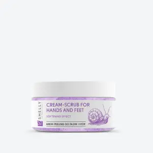 SHELLY Zmiękczający krem-peeling do dłoni i stóp 350g