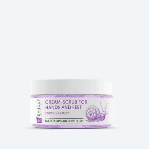 SHELLY Zmiękczający krem-peeling do dłoni i stóp 350g