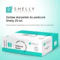 SHELLY Zestaw skarpetek do pedicure 25 par x 40g