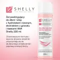 SHELLY Żel peelingujący do dłoni i stóp z hydrolatem różanym 200ml