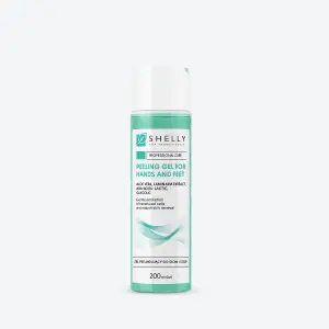 SHELLY Żel peelingujący do dłoni i stóp z aloesem 200ml