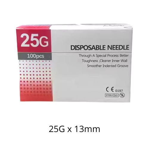 Igły do mezoterapii igłowej 25G x 13mm 10 sztuk