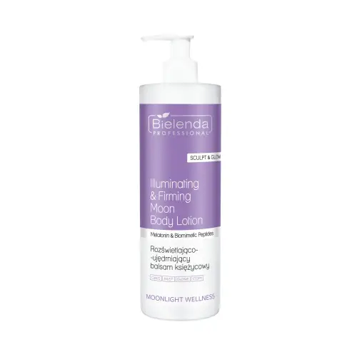 MOONLIGHT WELLNESS rozświetlająco-ujędrniający balsam księżycowy 500ml  - Bielenda