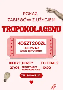 Pokaz zabiegów z użyciem tropokolagenu GUNA  – szkolenie pokazowe 27.08.2026r.