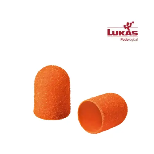 Kapki 13 mm średnioziarniste pomarańczowe Lukas 10 sztuk