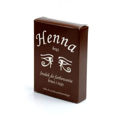 Henna Szczecińska proszkowa - Brązowa 25g | termin: 18.09.2026