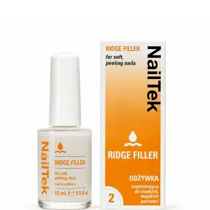 Nail Tek RIDGE FILLER 2 Odżywka wygładzająca do cienkich, miękkich paznokci 15ml