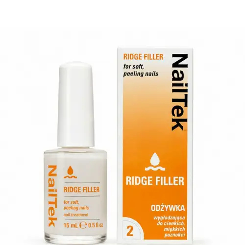 Nail Tek RIDGE FILLER 2 Odżywka wygładzająca do cienkich, miękkich paznokci 15ml