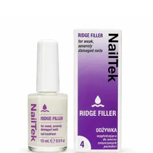 Nail Tek RIDGE FILLER 4 Odżywka wygładzająca do mocno zniszczonych paznokci 15 ml