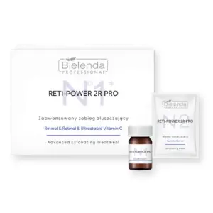 Bielenda Reti-Power 2R PRO - Zaawansowany zabieg złuszczający z retinolem i witaminą C - SET NA 5 ZABIEGÓW
