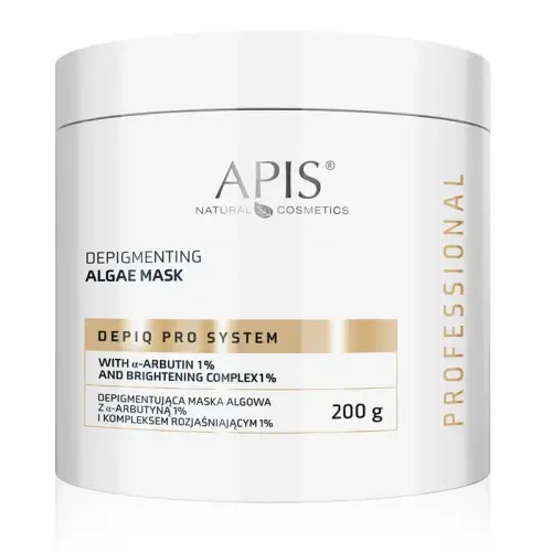 APIS DEPIQ PRO SYSTEM Depigmentująca maska algowa 200g