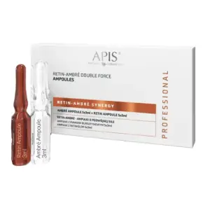 APIS RETIN-AMBRE SYNERGY Ampułki z kwasem bursztynowym 1x3ml i retinolem 1x3ml