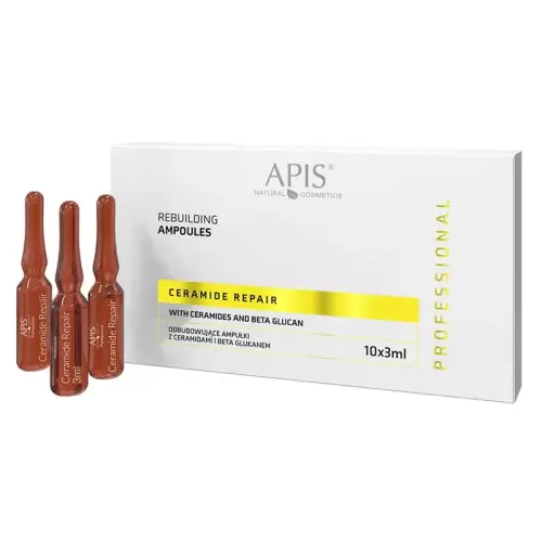 APIS CERAMIDE REPAIR Odbudowująca ampułka z ceramidami i beta glukanem 1x3ml