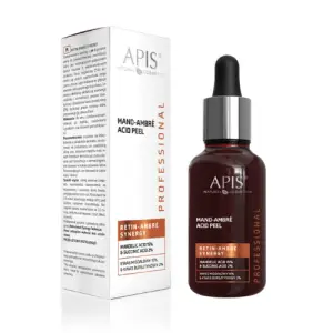 APIS RETIN-AMBRE SYNERGY Kwas migdałowy 15% & bursztynowy 2% 30ml
