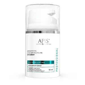 APIS EXPRESS LIFTING Rozświetlające serum wypełniające zmarszczki pod oczy 50ml