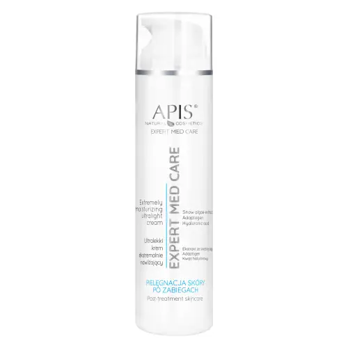 APIS EXPERT MED CARE Ultralekki krem ekstremalnie nawilżający po zabiegach 200ml
