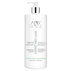 APIS EXPERT MED CARE Hybrydowy roztwór z kwasem salicylowym, laktobionowym i niacynamidem 1 litr