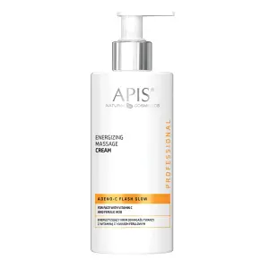 APIS ADENO-C FLASH GLOW Energetyzujący krem do masażu twarzy 300ml