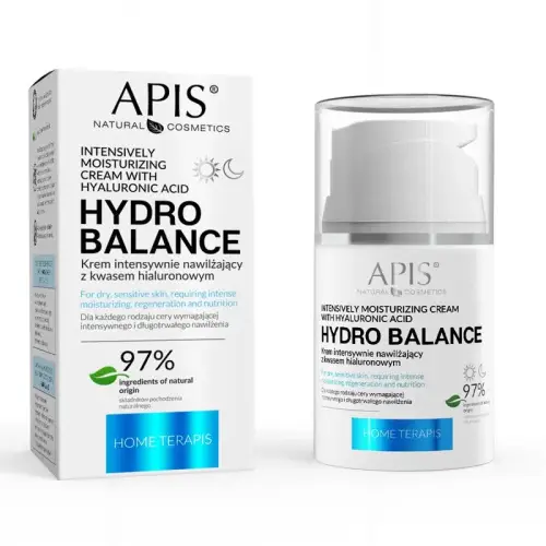 APIS HYDRO BALANCE Krem intensywnie nawilżający do twarzy 50ml