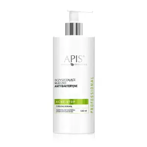 APIS ACNE-STOP Oczyszczające mleczko antybakteryjne 500ml