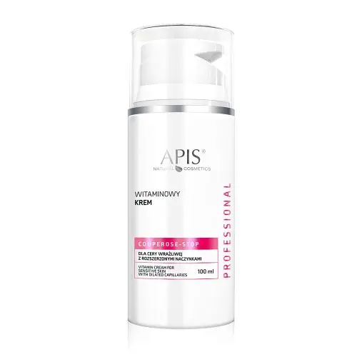APIS COUPEROSE-STOP Witaminowy krem dla cery wrażliwej z rozszerzonymi naczynkami 100ml