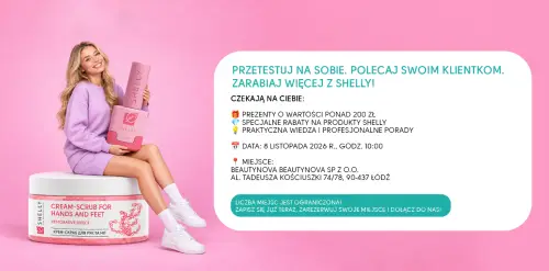 Pokaz produktów SHELLY 08.11.2026r. + PREZENTY