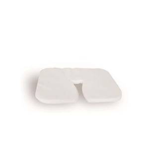 Pokrycie na zagłówek, rogal 100 szt - BIAŁY